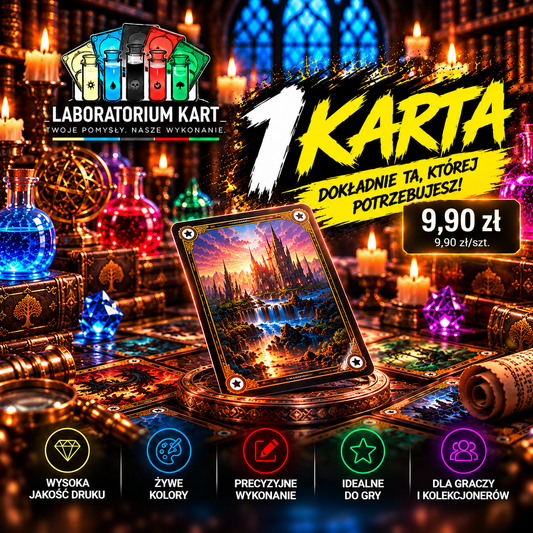 🃏 1 Karta – Dokładnie Ta, Której Potrzebujesz!